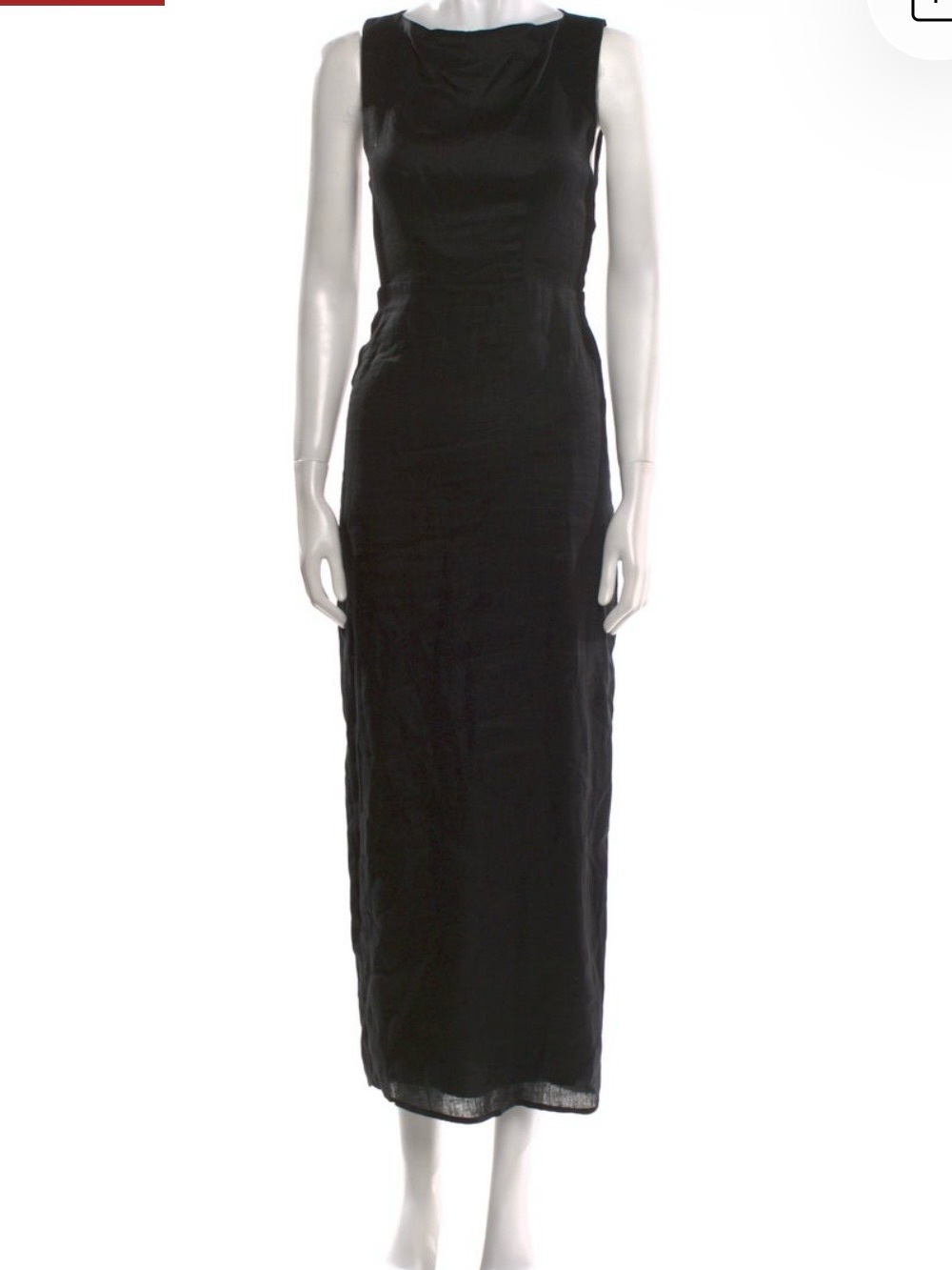 DISSH Black Sleeveless Maxi Dress